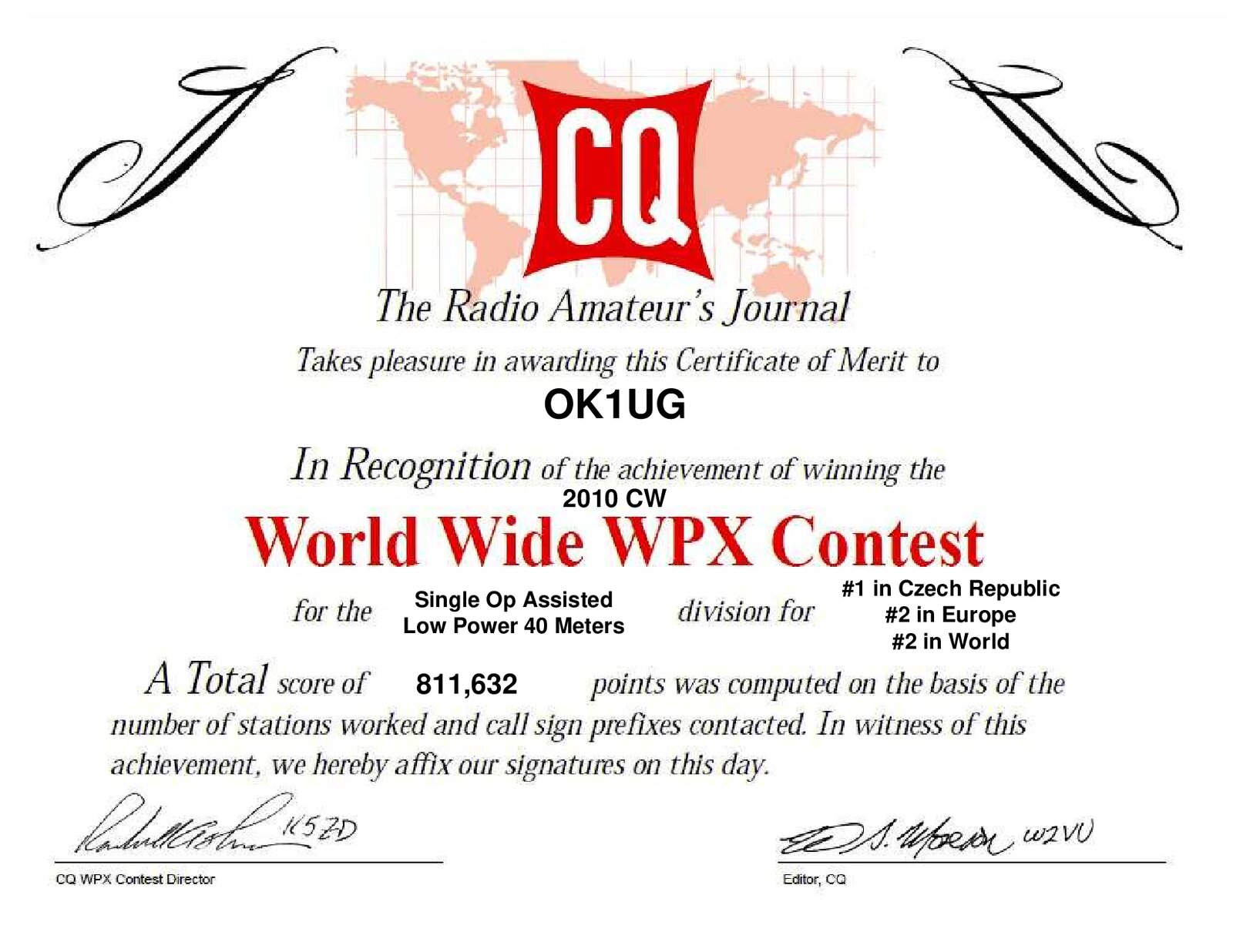 2010 WPX CW